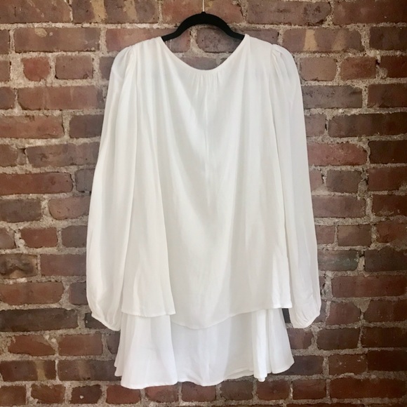 NWT Free People White Beck Tunic Dress - Picture 5 of 5